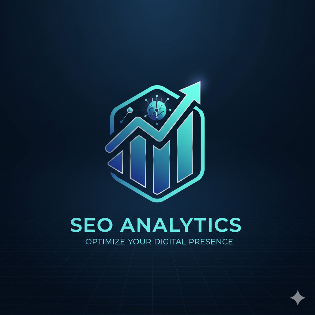 SEO 分析仪表盘示意图